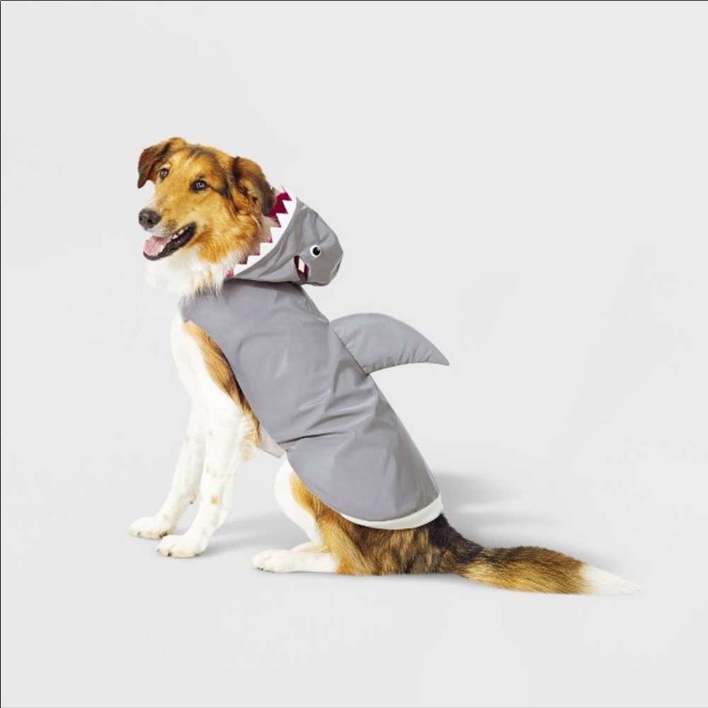 Shark dog cat halloween costume MEDIUM